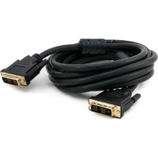 Кабель Extradigital DVI-D, Single Link, 3m, 28 AWG, PVC, 2xFerrites